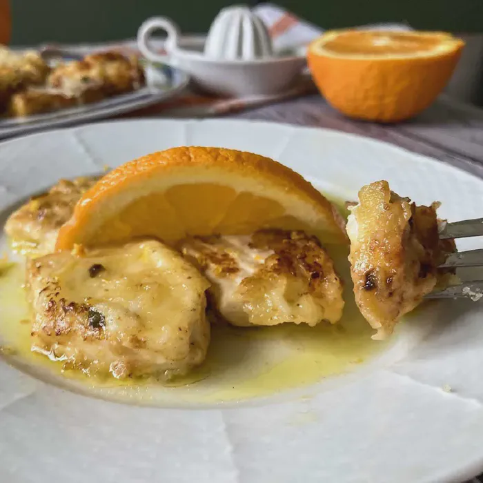 Swordfish in Orange Juice